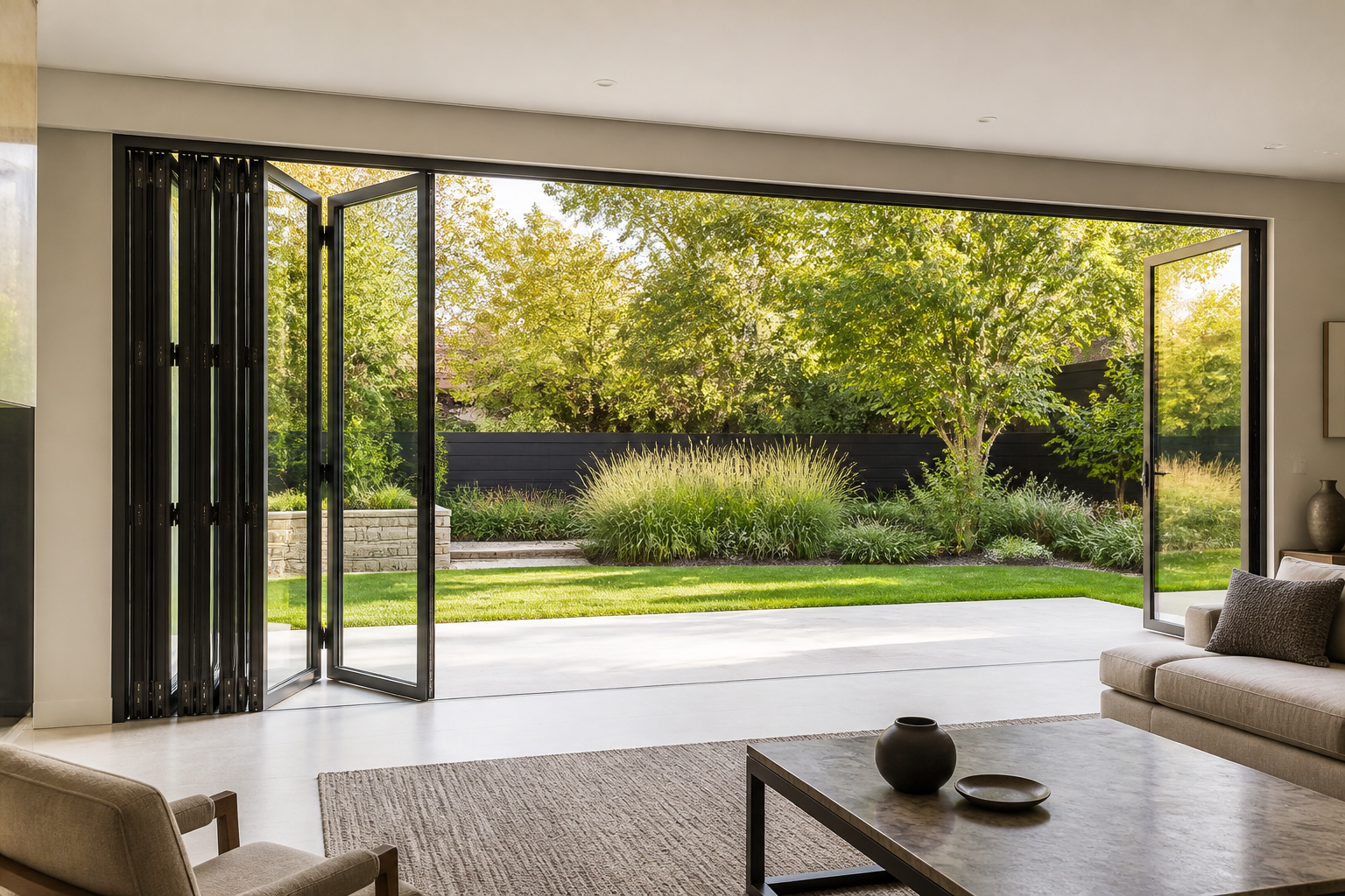 VLX 100 Bifold / Folding Door in Sacramento, CA | Westlight Windows Sacramento - detail 4