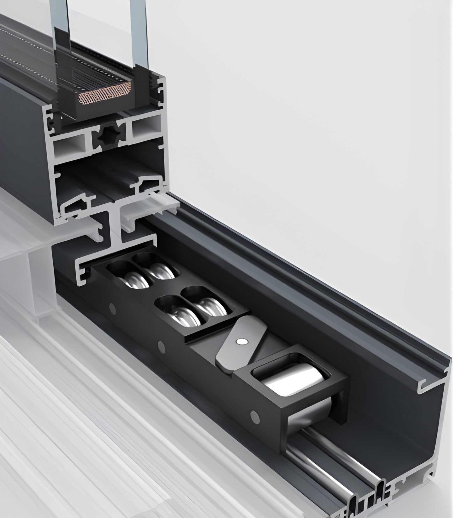 VLX 138 Panoramic Sliding Door in Sacramento, CA | Westlight Windows Sacramento - detail 7